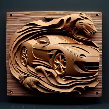 3D модель Ferrari FF (STL)